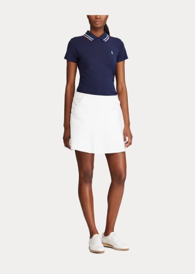 Women's Ralph Lauren Tailored Fit Stretch Golf Polos | 569832JPA